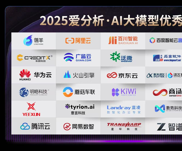 DeepSeek、智谱AI、蘑菇车联等企业同登“2025 AI大模型优秀厂商”榜单，展现中国AI创新力量